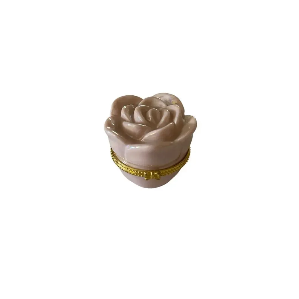 Vintage New  Mary‎ Kay Rose Glaze Trinket Pink Box